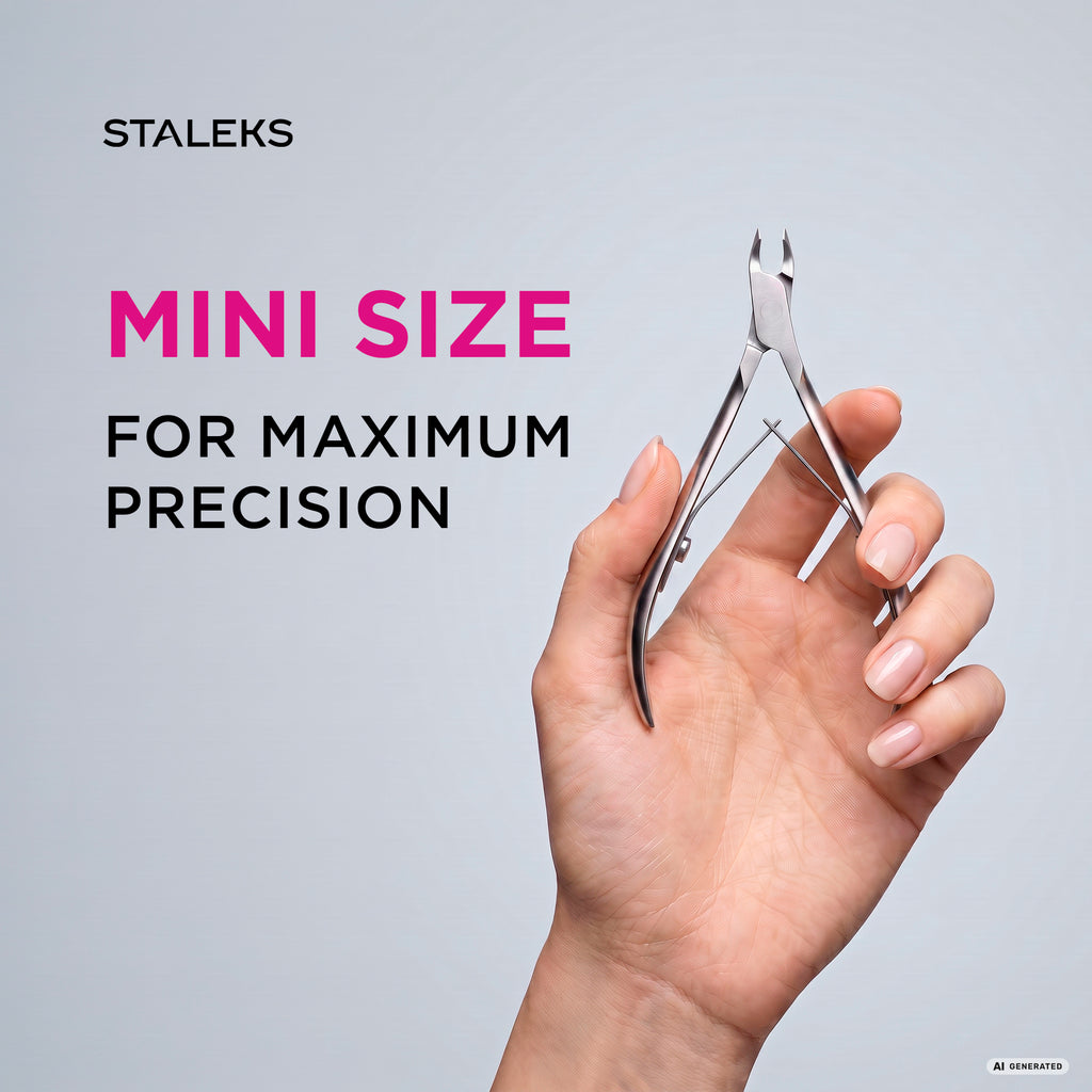 STALEKS EXPERT 92 Mini odelių žnyplutės 5 mm – odelių kirpimas manikiūro metu
