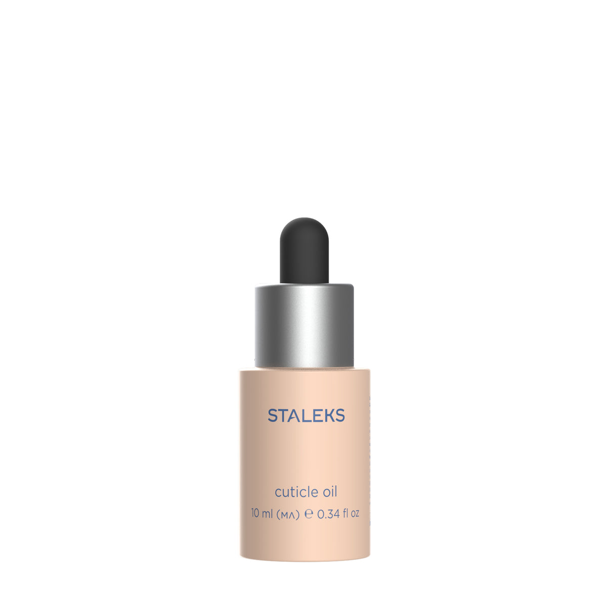 STALEKS treat.s nagų ir odelių aliejus 10 ml – vaizdas iš priekio baltame fone