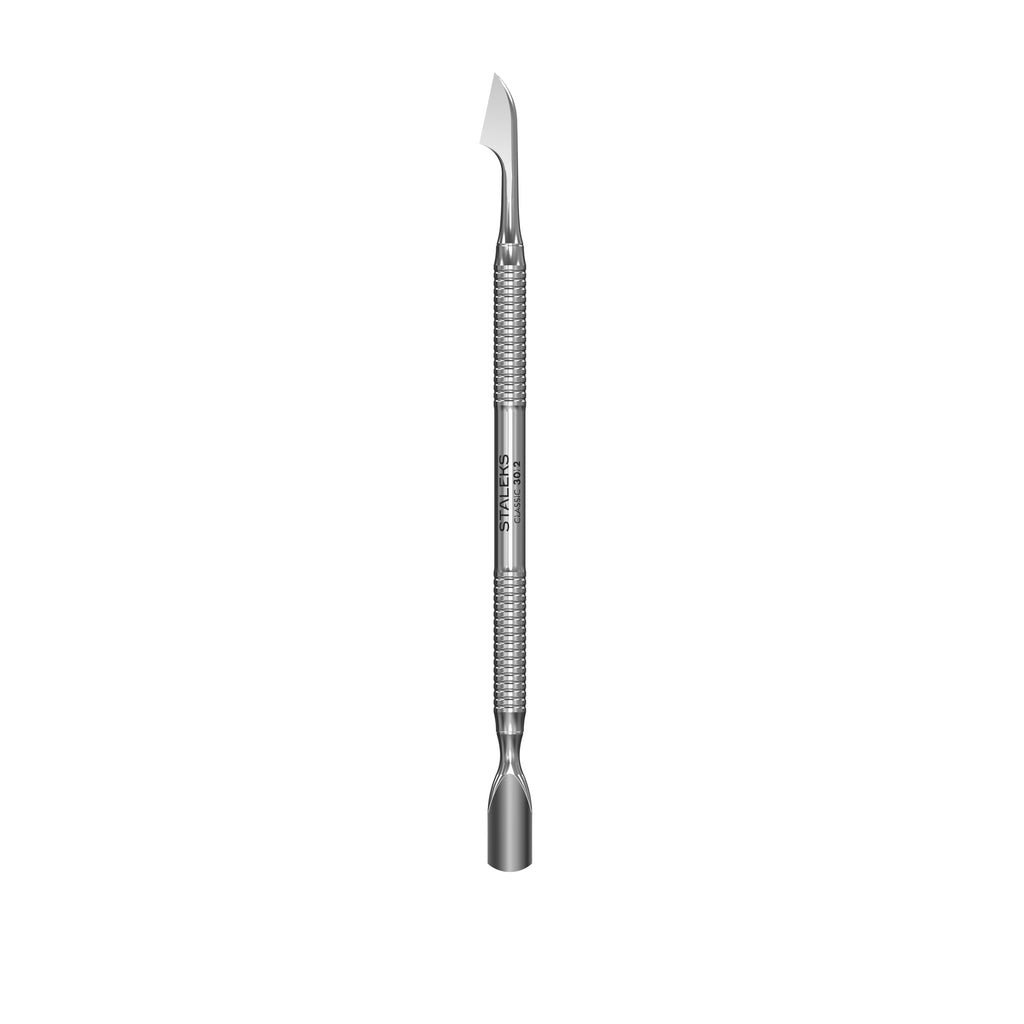 STALEKS CLASSIC 30 TYPE 2 manikiūro stumiklis – vaizdas iš priekio baltame fone