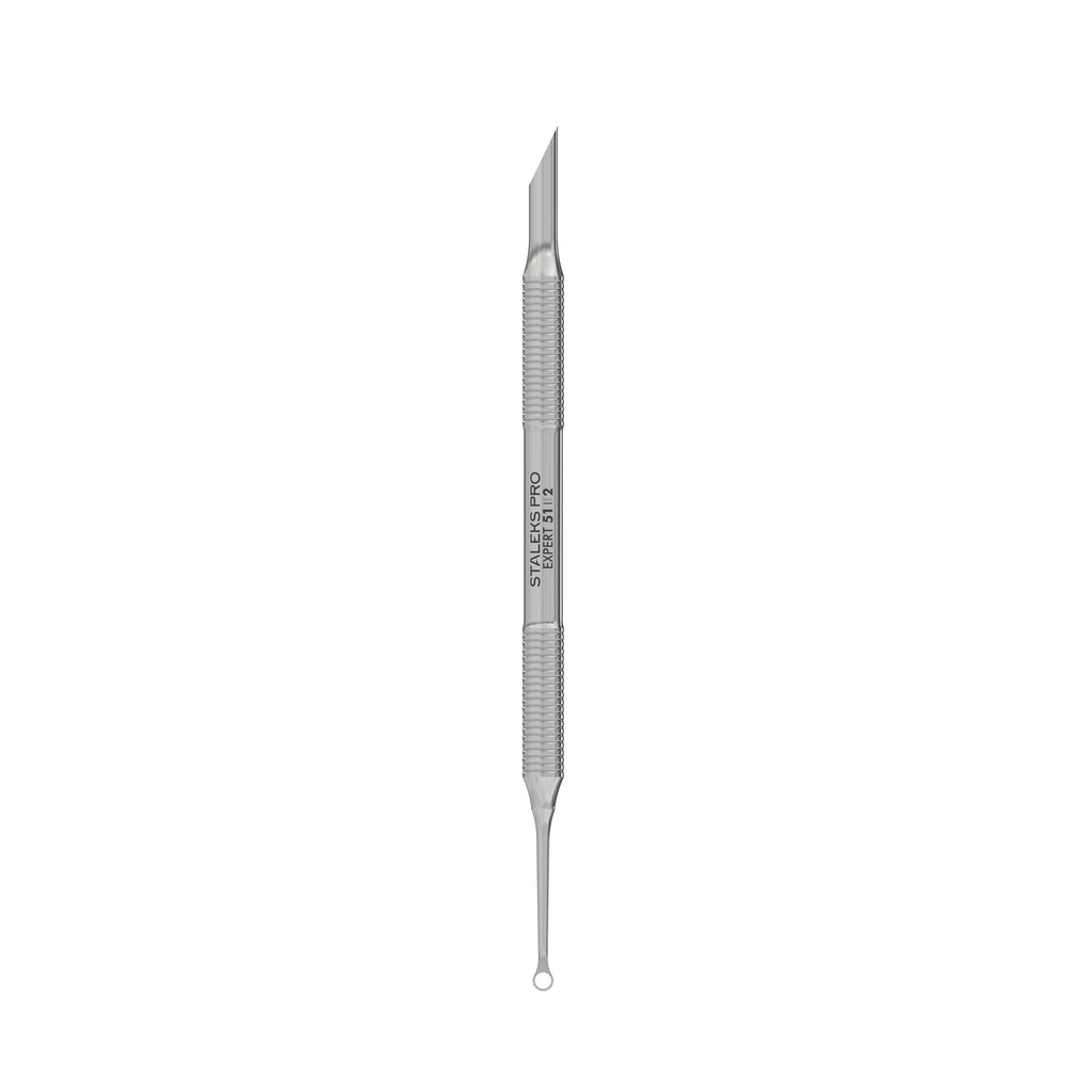 STALEKS EXPERT 51 TYPE 2 manikiūro stumiklis – vaizdas iš priekio baltame fone