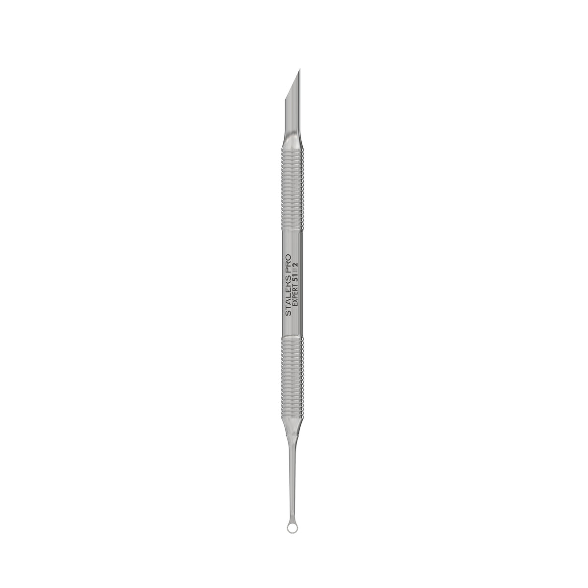 STALEKS EXPERT 51 TYPE 2 manikiūro stumiklis – vaizdas iš priekio baltame fone