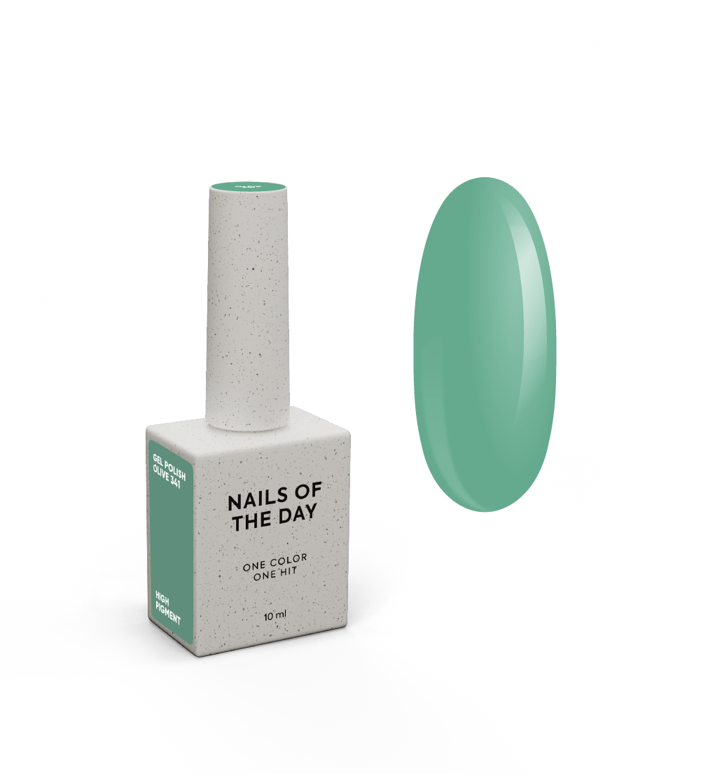 NOTD Gel Polish – profesionalūs geliniai lakai – 341 – Olive, produkto vaizdas