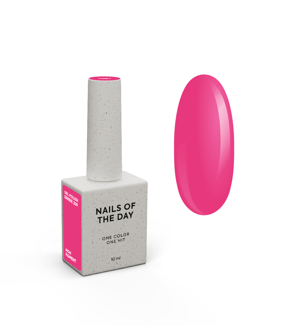NOTD Gel Polish – profesionalūs geliniai lakai – 209 – Barbie, produkto vaizdas