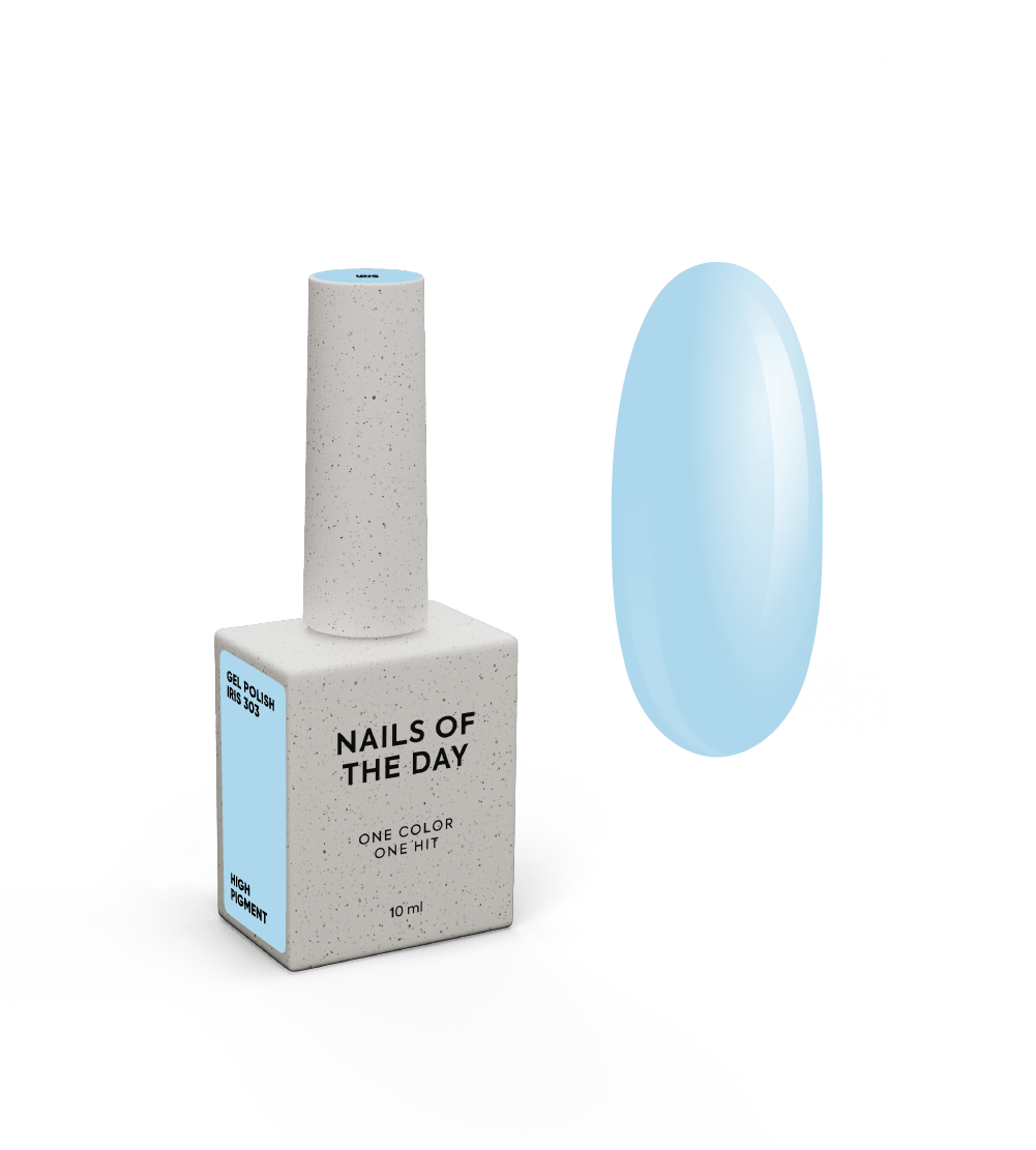 NOTD Spring – profesionalių gelinių lakų kolekcija – 303 – Iris, produkto vaizdas