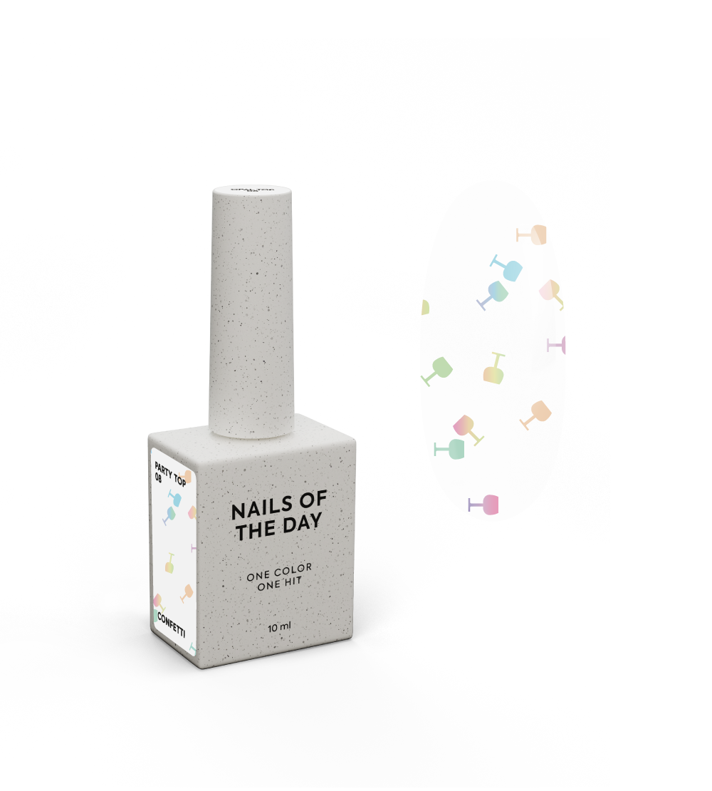 NOTD Party Top – profesionali dekoratyvinių topų kolekcija – 08, papildomas produkto vaizdas