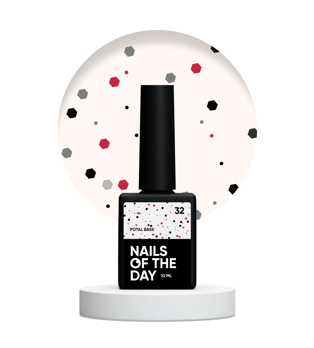 NOTD Potal Base – profesionali kamufliažinių bazių su folijos efektu kolekcija – 32, produkto vaizdas