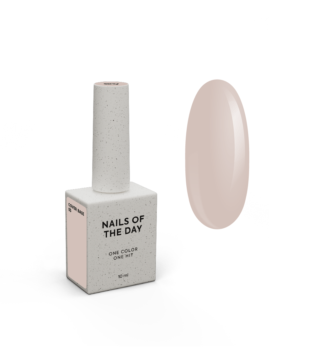 NOTD Cover Base – profesionali kamufliažinių bazių kolekcija – 05 · 10 ml, produkto vaizdas