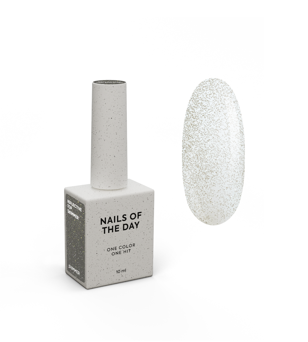NOTD Reflective Top – profesionalūs šviesą atspindintys topai – Shimmer, produkto vaizdas