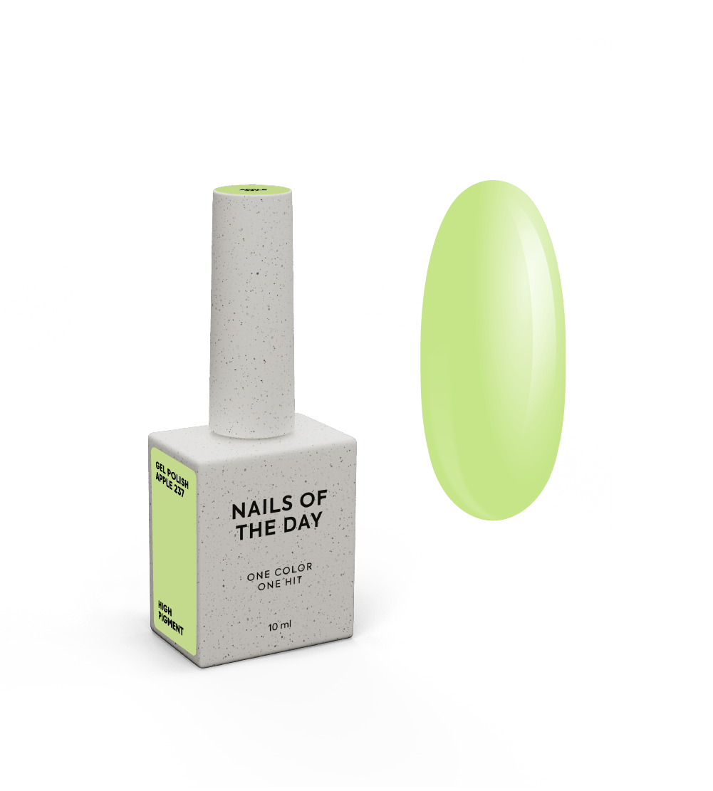 NOTD Spring – profesionalių gelinių lakų kolekcija – 237 – Apple, produkto vaizdas