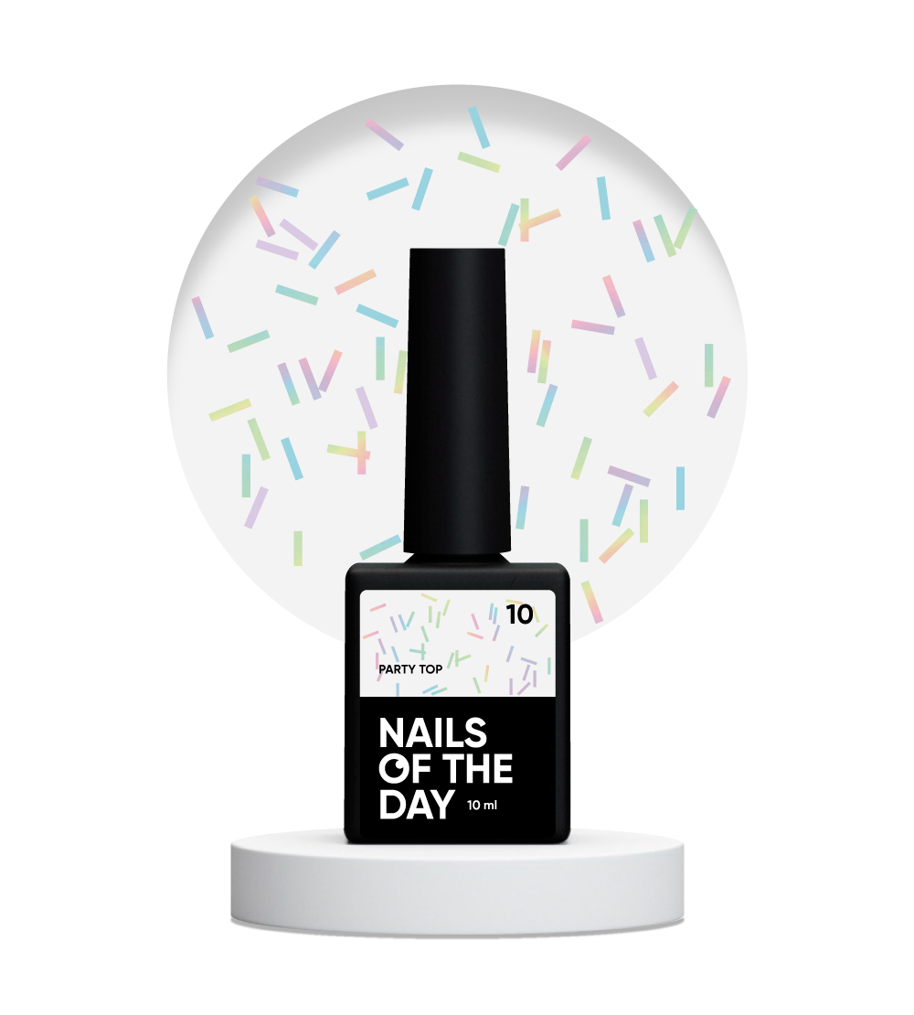NOTD Party Top – profesionali dekoratyvinių topų kolekcija – 10, produkto vaizdas