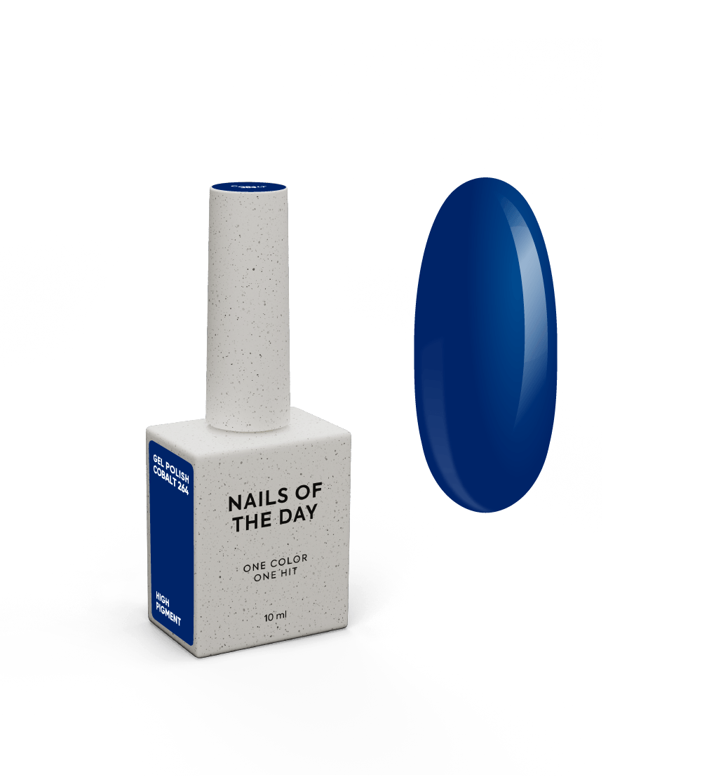 NOTD Autumn – profesionalių gelinių lakų kolekcija – 264 – Cobalt, produkto vaizdas