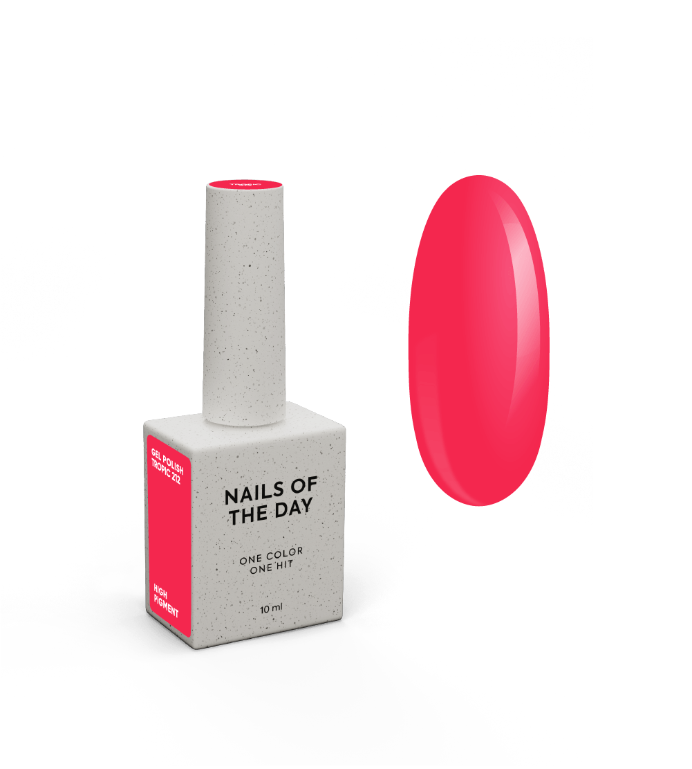 NOTD Summer 2026 – profesionalių gelinių lakų kolekcija – 212 – Tropic, produkto vaizdas