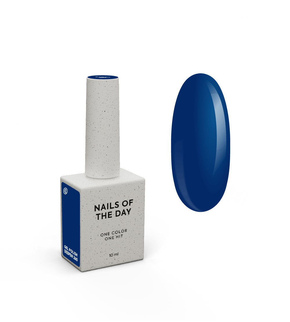 NOTD Bloom Drop – profesionalių gelinių lakų kolekcija – 260 – Deepen, produkto vaizdas