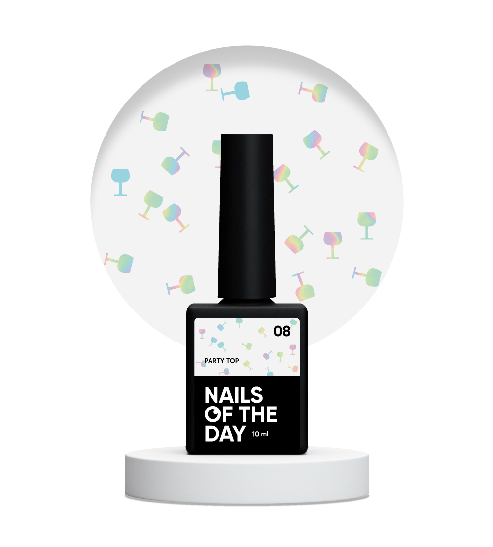 NOTD Party Top – profesionali dekoratyvinių topų kolekcija – 08, produkto vaizdas