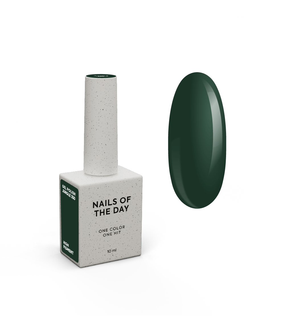 NOTD Autumn – profesionalių gelinių lakų kolekcija – 350 – Jungle, produkto vaizdas