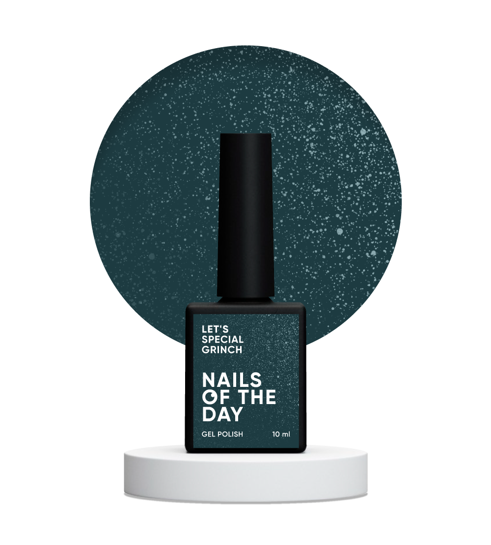 NOTD Winter Special – profesionalių gelinių lakų kolekcija – Grinch, produkto vaizdas