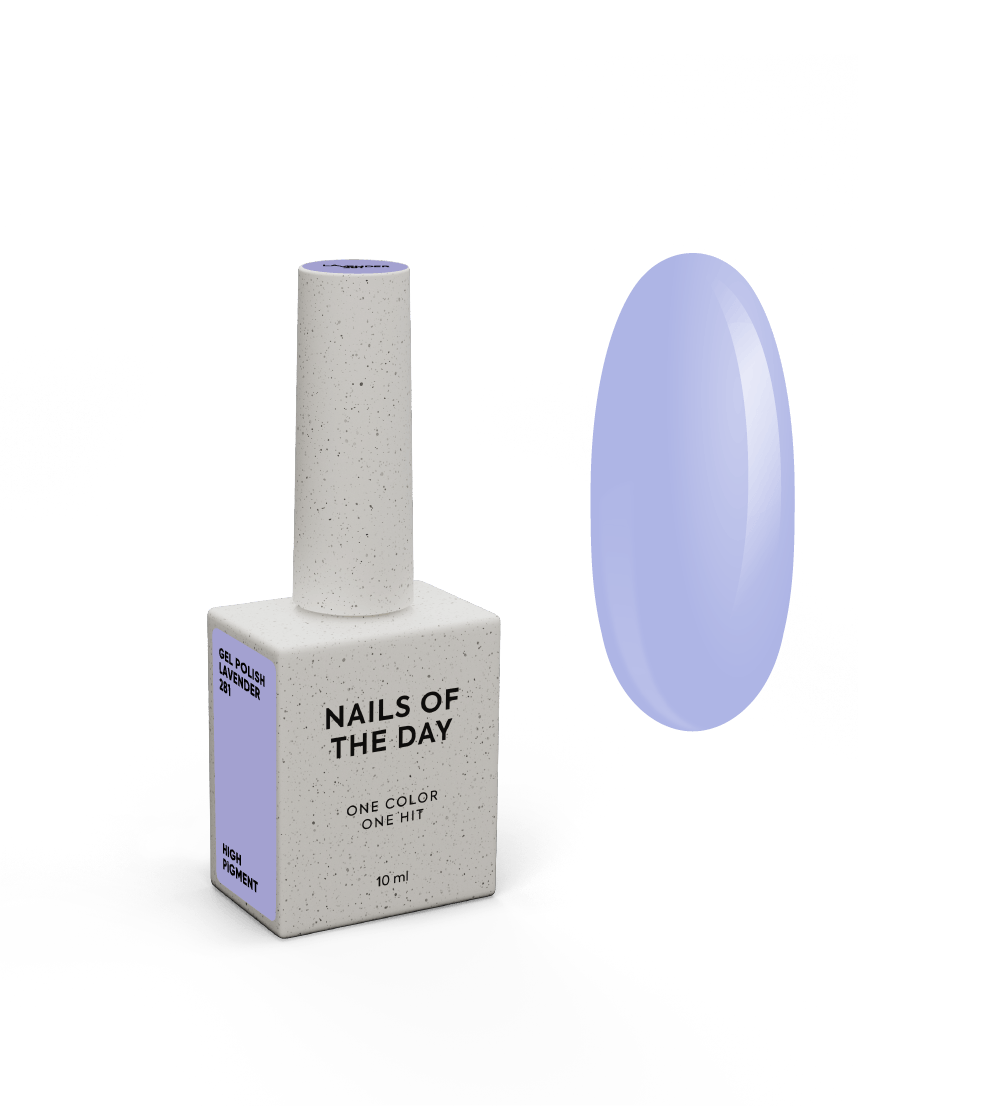 NOTD Gel Polish – profesionalūs geliniai lakai – 281 – Lavender, produkto vaizdas