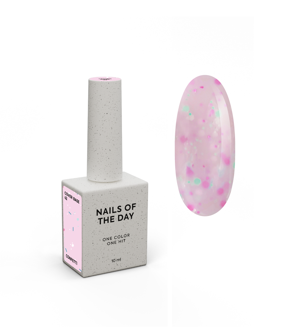 NOTD Cover Base – profesionali kamufliažinių bazių kolekcija – 42 · 10 ml, produkto vaizdas