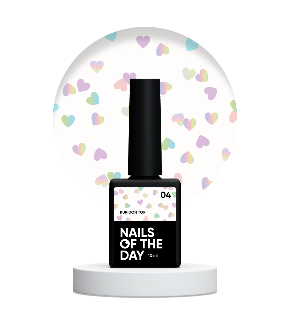 NOTD Kupidon Top – profesionali dekoratyvinių topų kolekcija – 04, produkto vaizdas