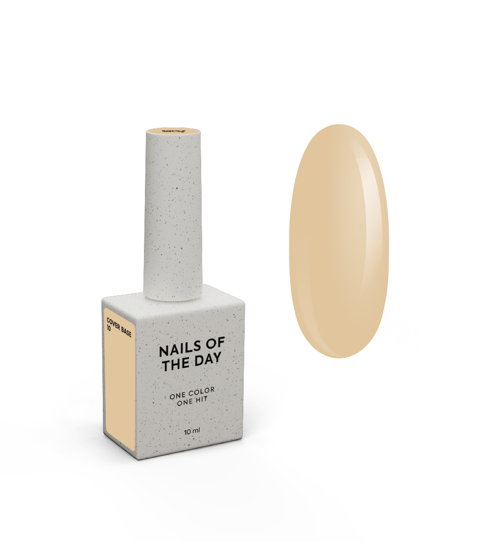 NOTD Cover Base – profesionali kamufliažinių bazių kolekcija – 10 · 10 ml, produkto vaizdas