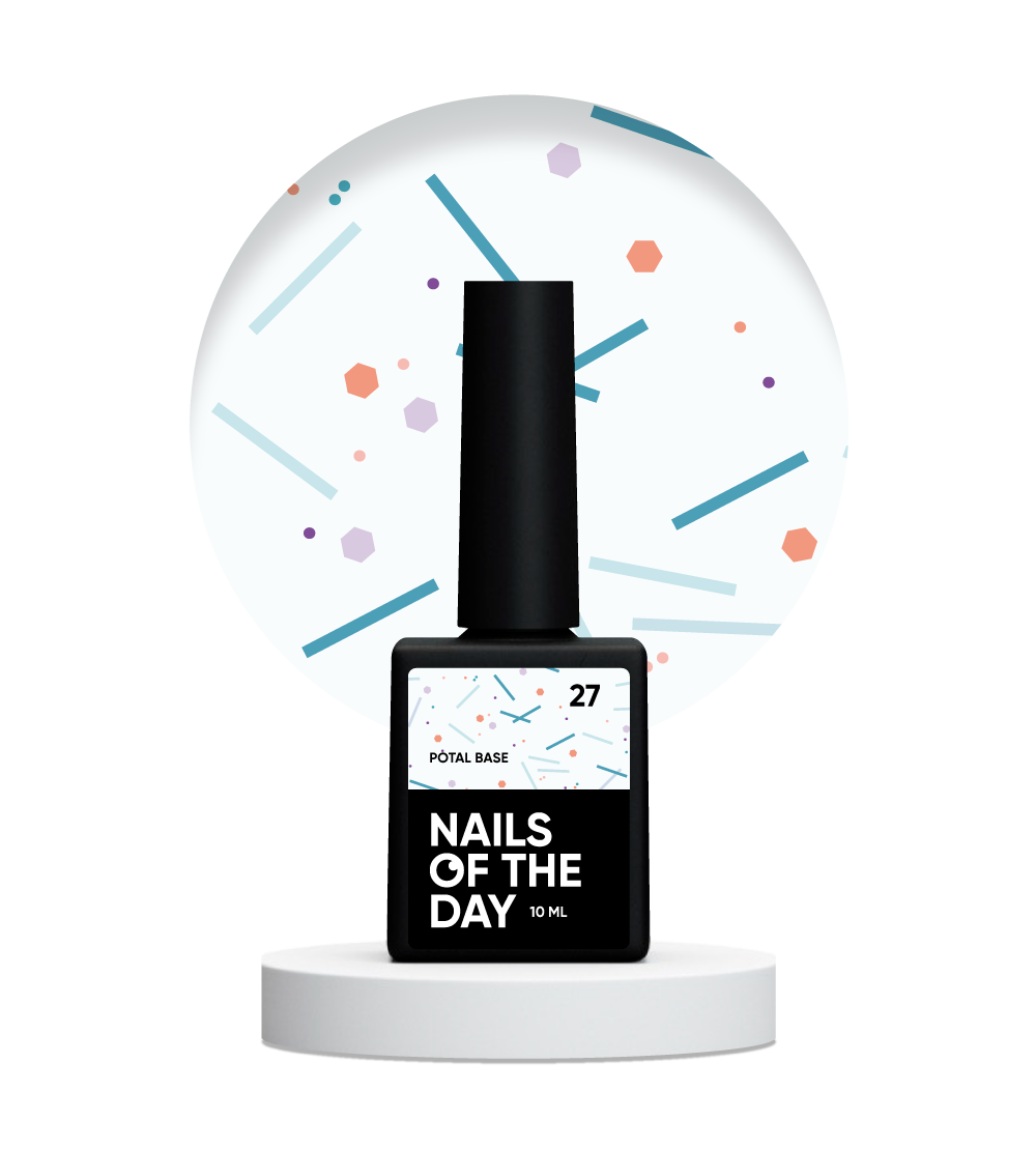 NOTD Potal Base – profesionali kamufliažinių bazių su folijos efektu kolekcija – 27, produkto vaizdas