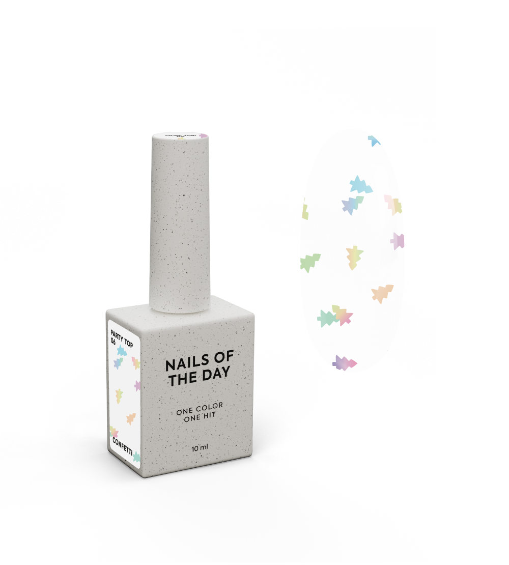 NOTD Party Top – profesionali dekoratyvinių topų kolekcija – 06, papildomas produkto vaizdas