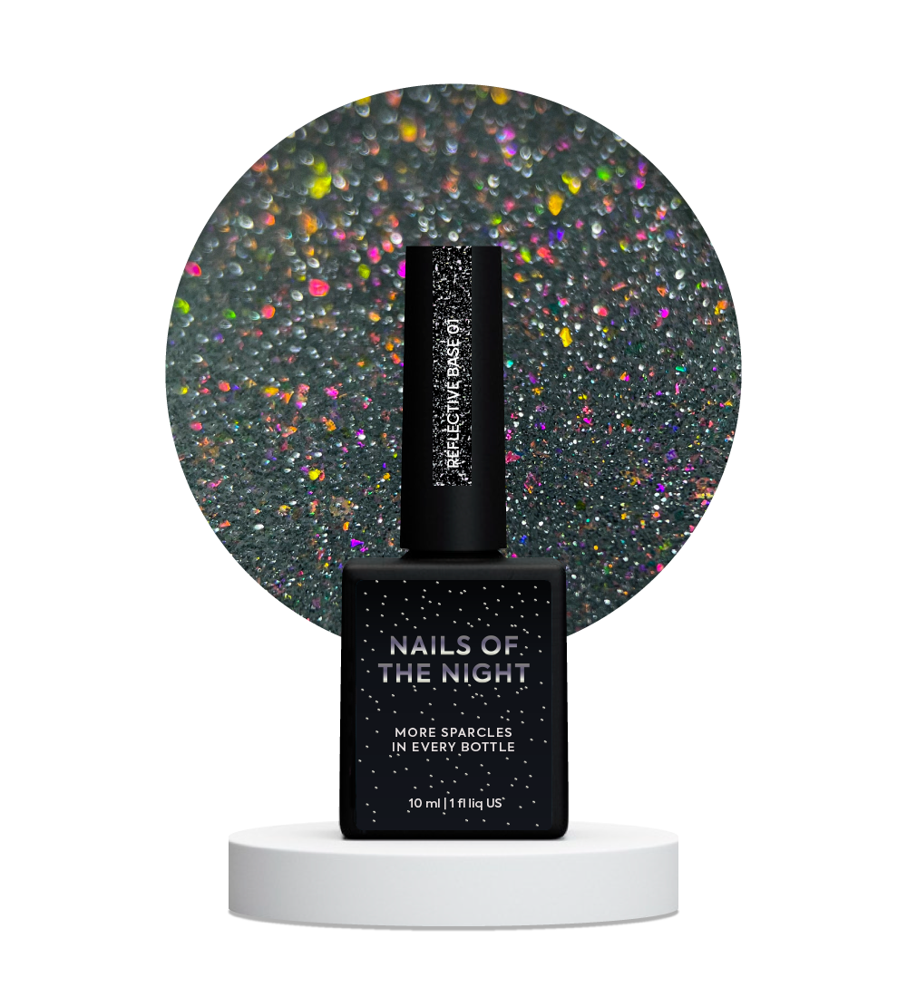 NOTD Reflective Base – profesionali šviesą atspindinčių bazių kolekcija – 01, papildomas produkto vaizdas