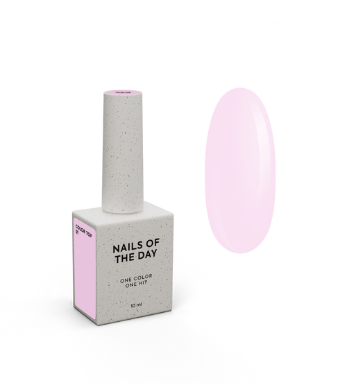 NAILSOFTHEDAY Color Top 01 – topas su spalvos efektu