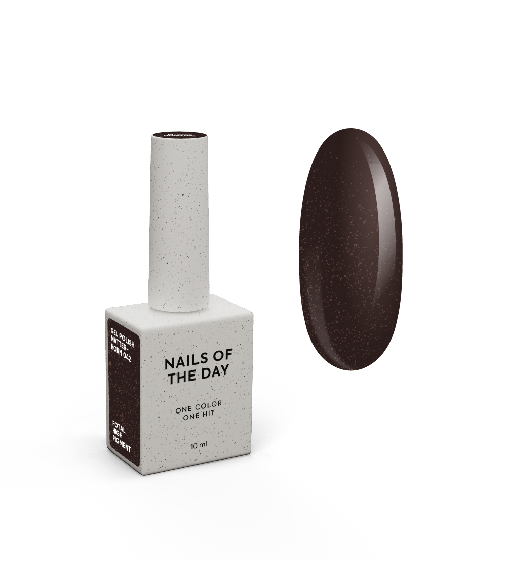 NOTD Chocolate Colors – profesionalių gelinių lakų kolekcija – 042 – Matterhorn, produkto vaizdas