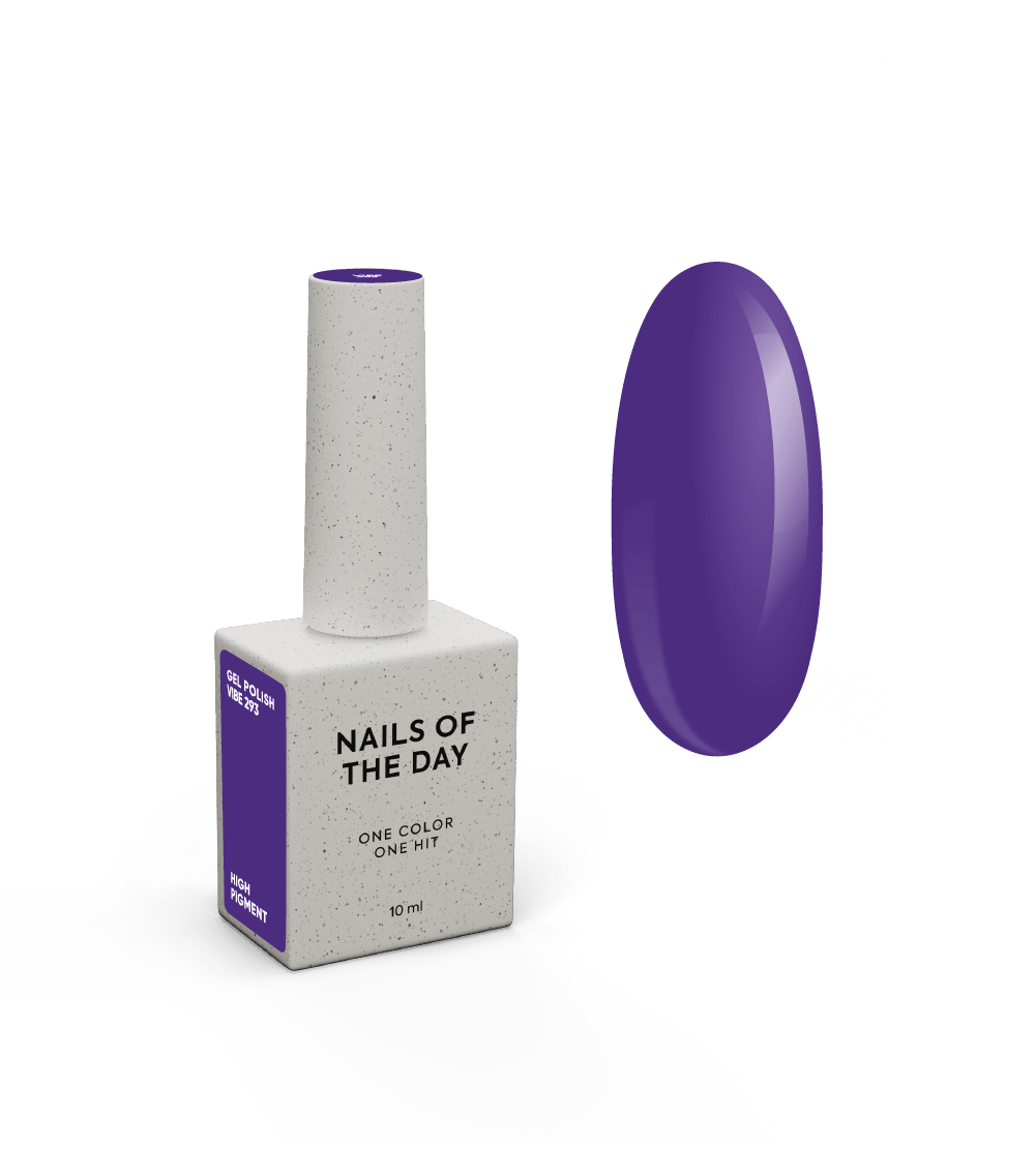 NOTD Summer 2026 – profesionalių gelinių lakų kolekcija – 293 – Vibe, produkto vaizdas