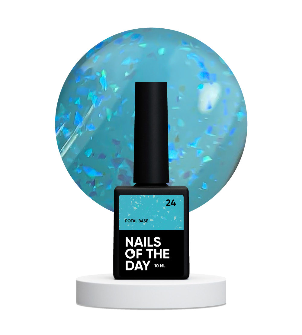 NOTD Potal Base – profesionali kamufliažinių bazių su folijos efektu kolekcija – 24, produkto vaizdas