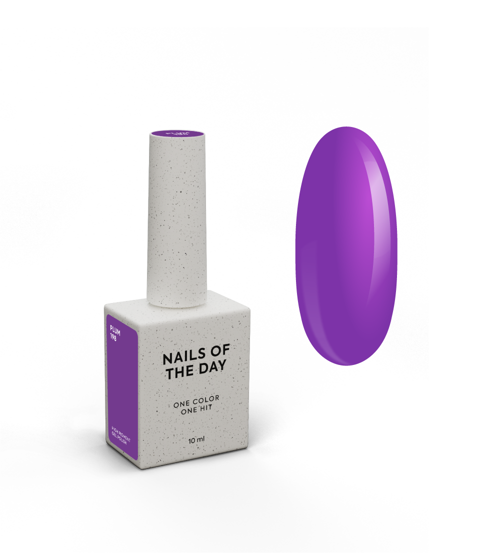 NOTD Summer 2025 – profesionalių gelinių lakų kolekcija – 198, produkto vaizdas
