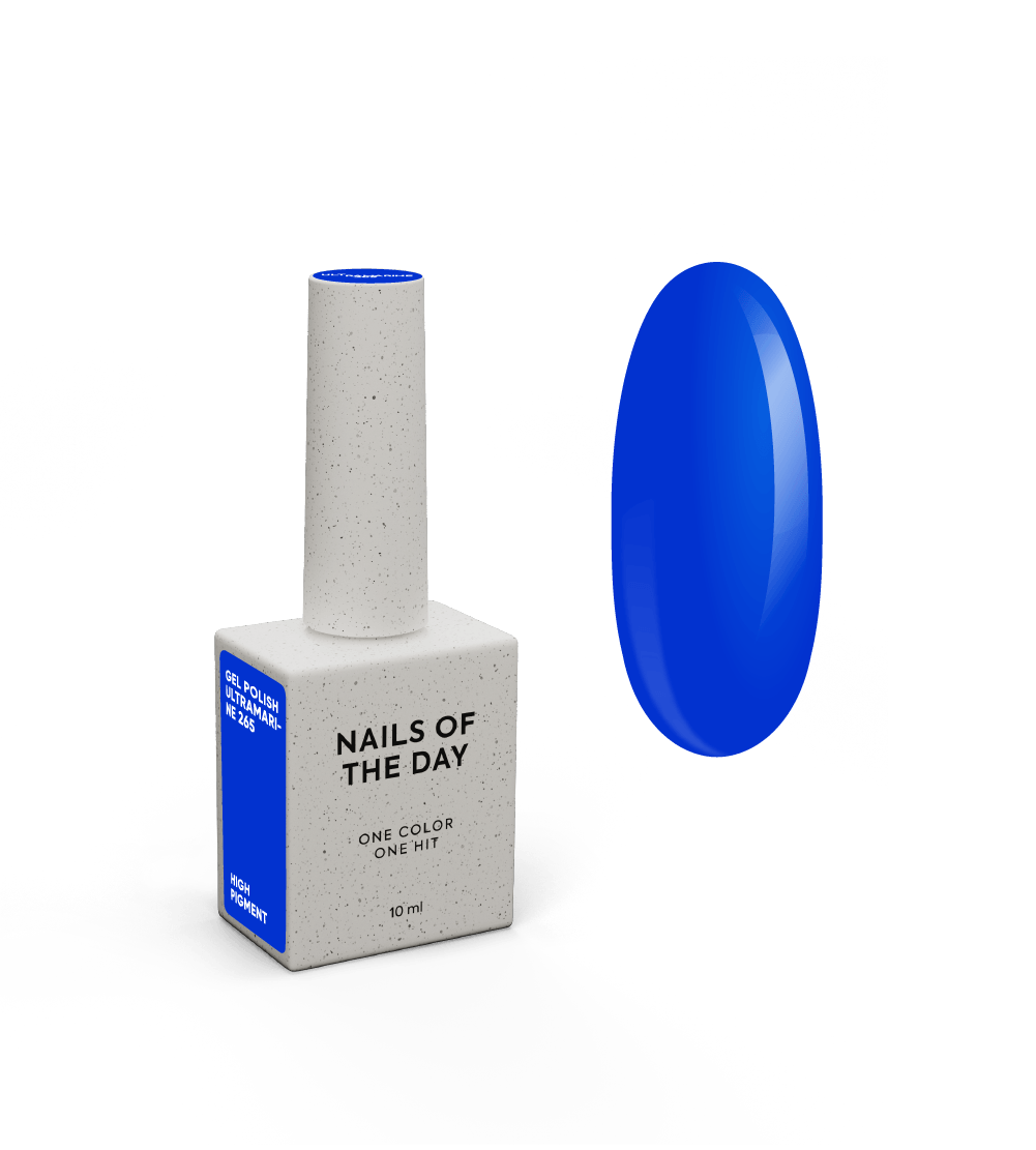 NOTD Gel Polish – profesionalūs geliniai lakai – 265 – Ultramarine, produkto vaizdas