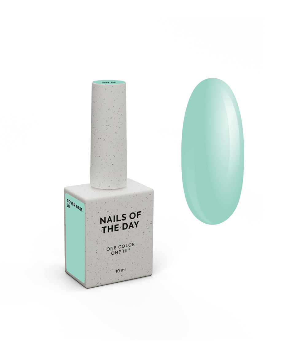 NOTD Cover Base – profesionali kamufliažinių bazių kolekcija – 20 · 10 ml, produkto vaizdas