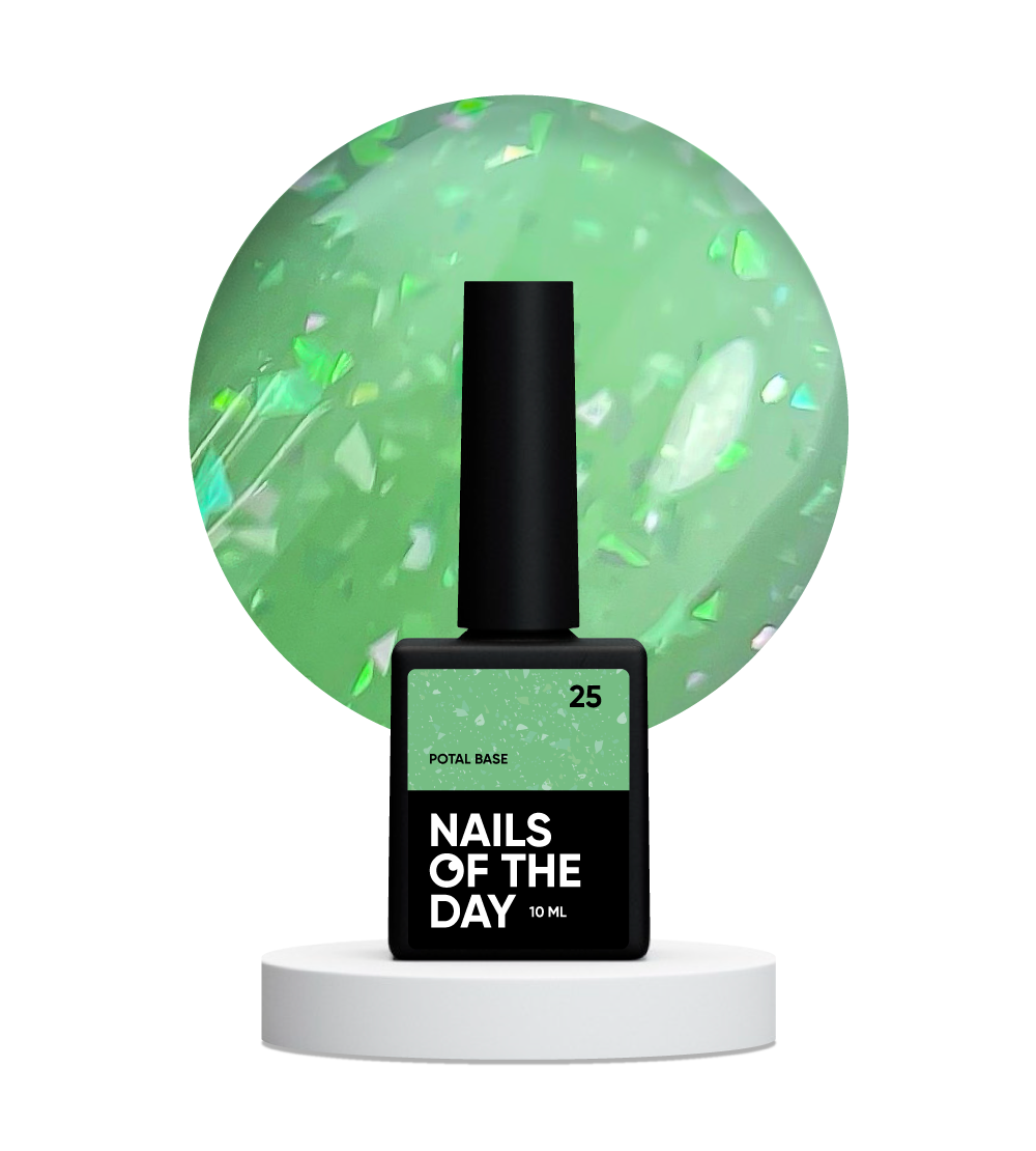 NOTD Potal Base – profesionali kamufliažinių bazių su folijos efektu kolekcija – 25, produkto vaizdas