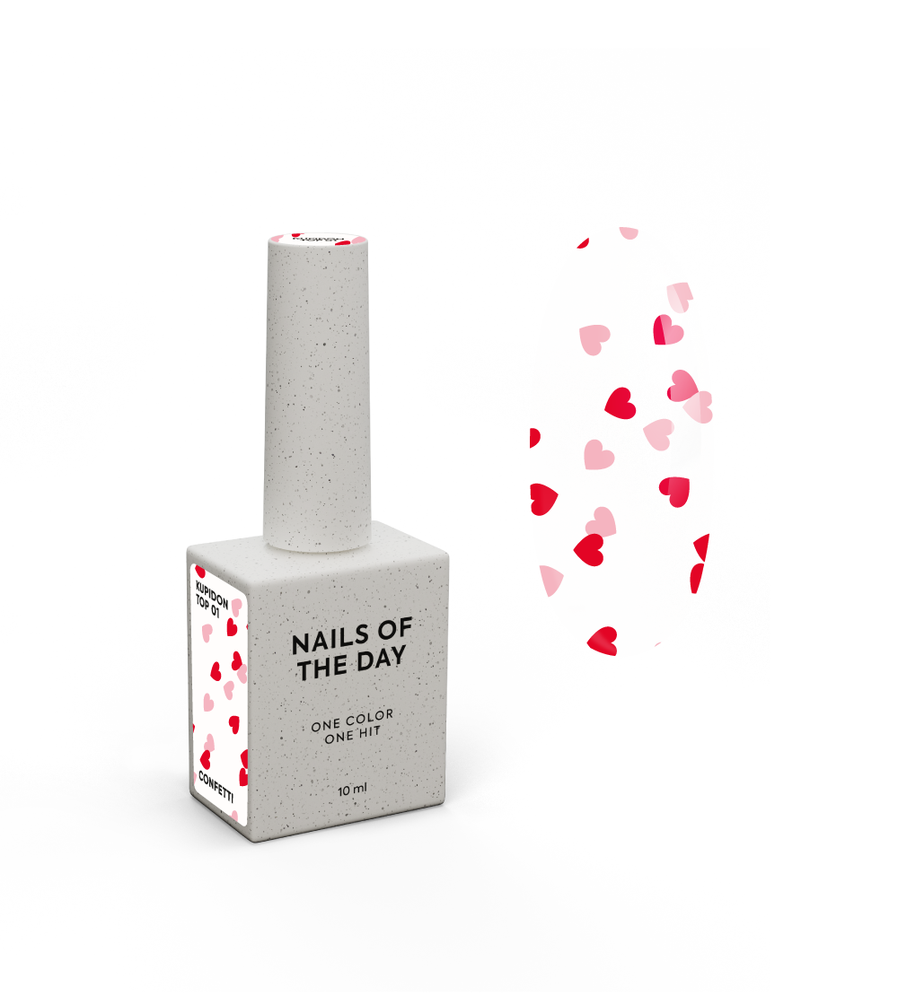 NOTD Kupidon Top – profesionali dekoratyvinių topų kolekcija – 01, produkto vaizdas