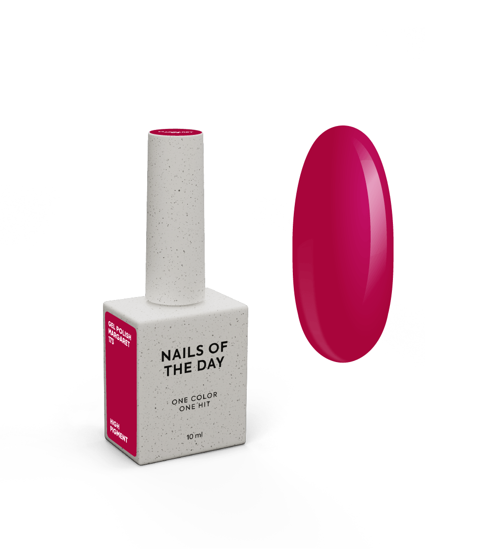 NOTD Red Colors – profesionalių raudonų gelinių lakų kolekcija – 173 – Margaret, produkto vaizdas