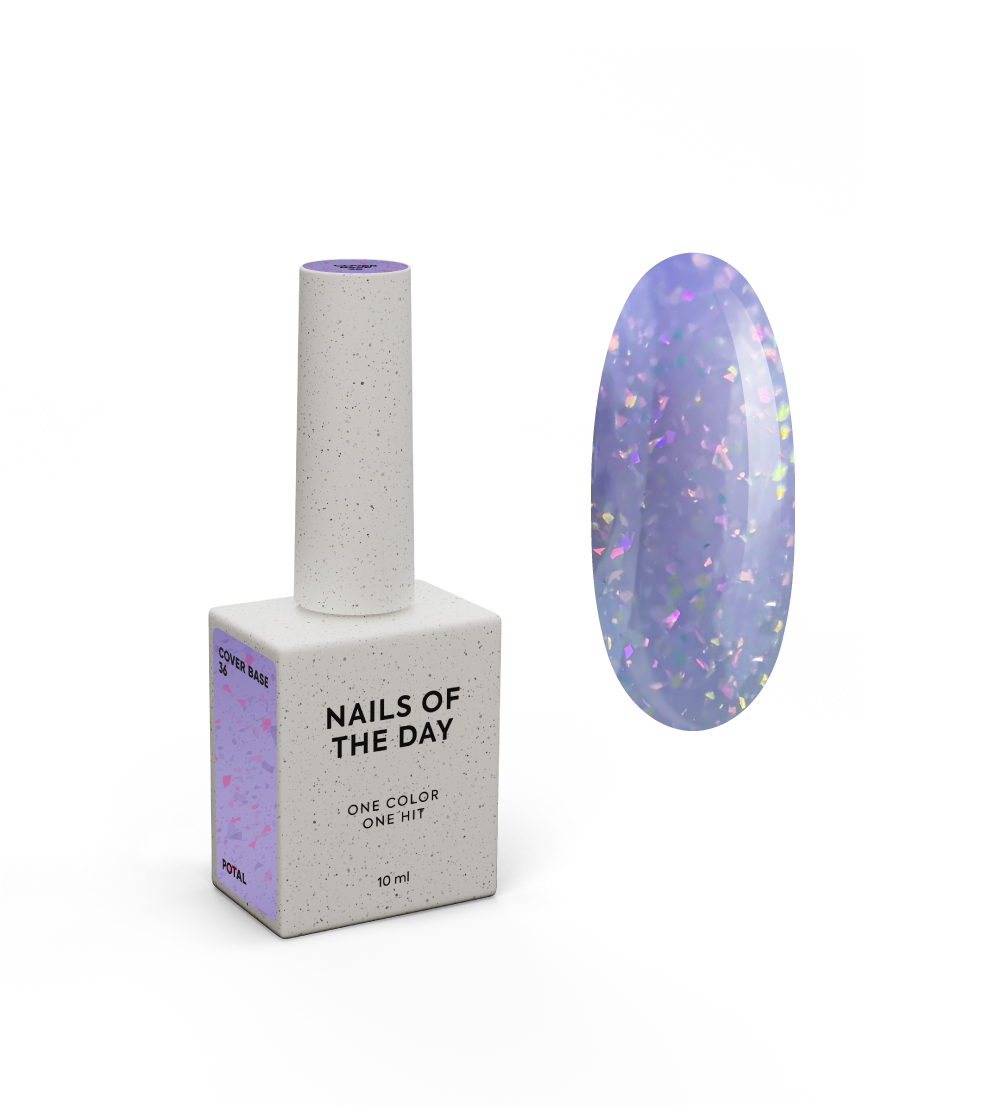 NOTD Cover Base – profesionali kamufliažinių bazių kolekcija – 36 · 10 ml, produkto vaizdas
