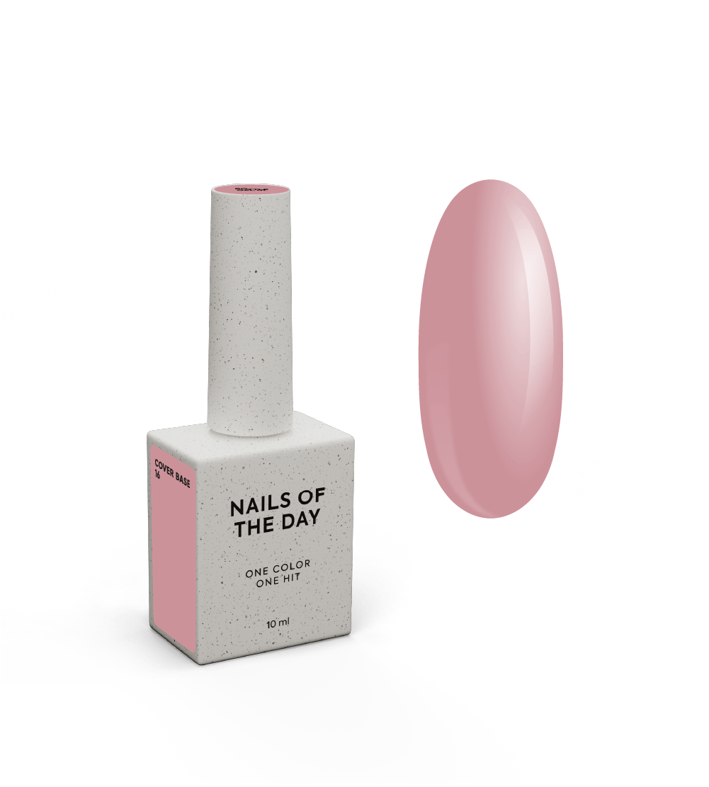 NOTD Cover Base – profesionali kamufliažinių bazių kolekcija – 16 · 10 ml, produkto vaizdas