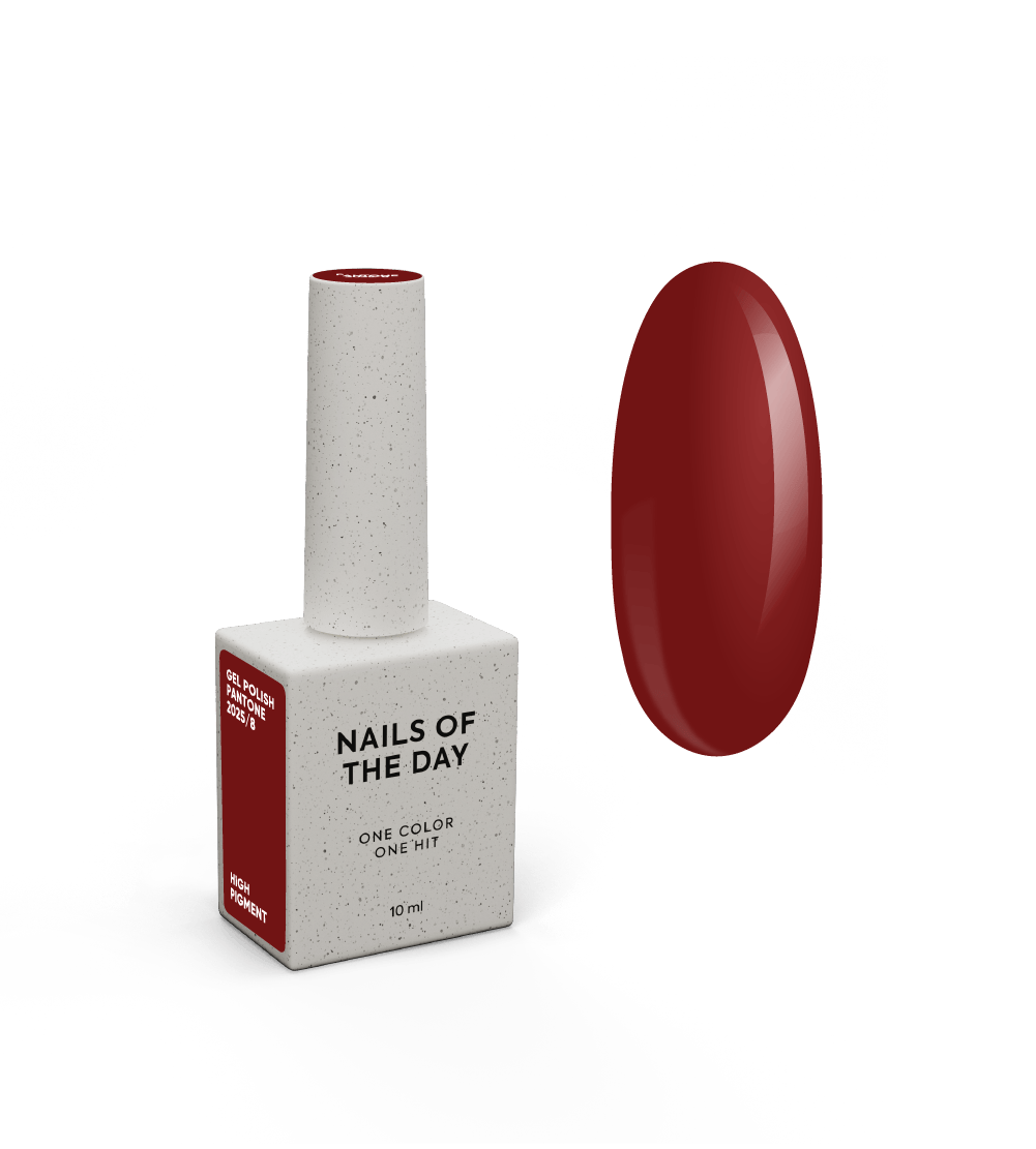 NOTD Pantone 2025 – profesionalių gelinių lakų kolekcija – 08, produkto vaizdas