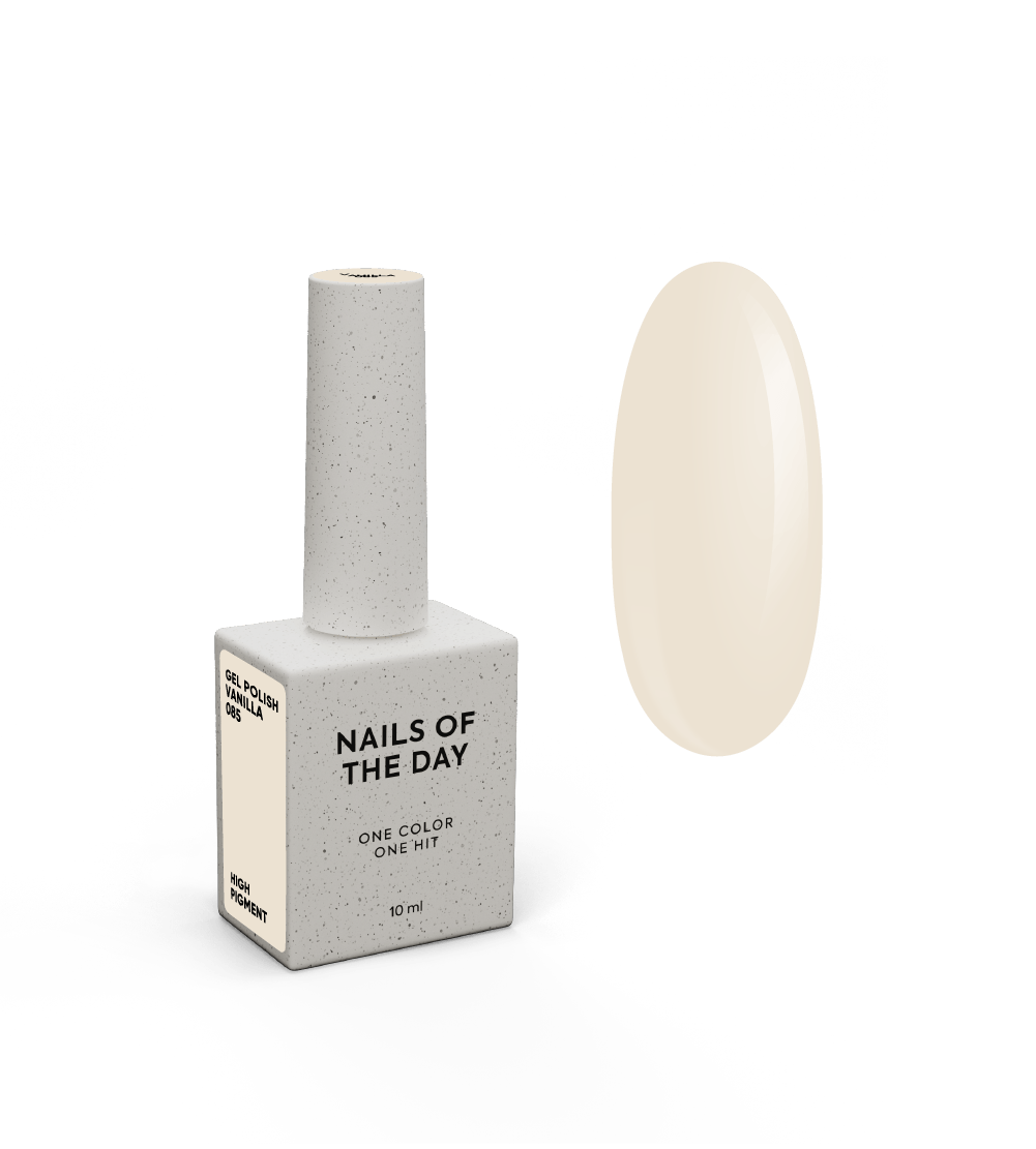 NOTD Gel Polish – profesionalūs geliniai lakai – 085 – Vanilla, produkto vaizdas