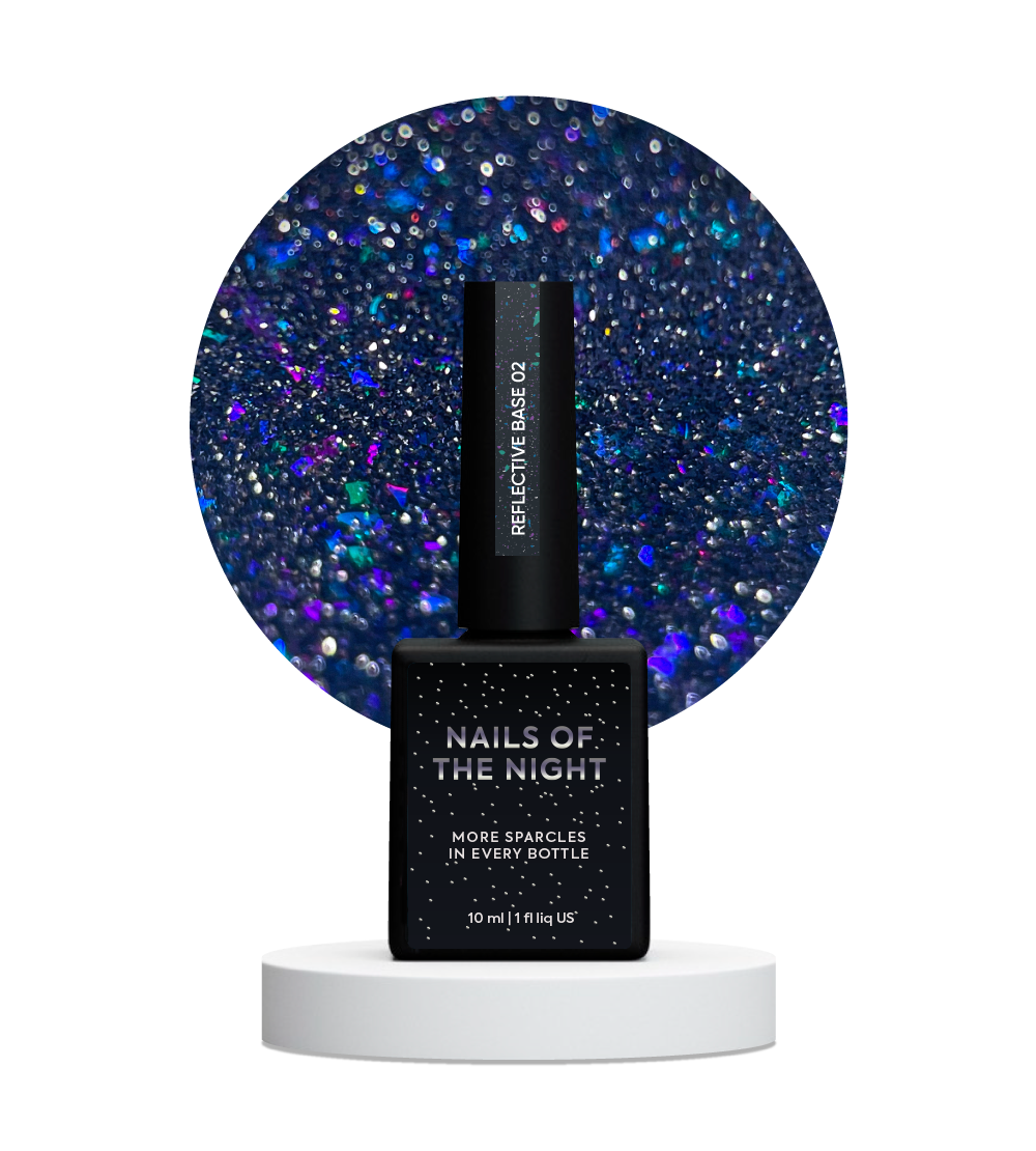 NOTD Reflective Base – profesionali šviesą atspindinčių bazių kolekcija – 02, papildomas produkto vaizdas