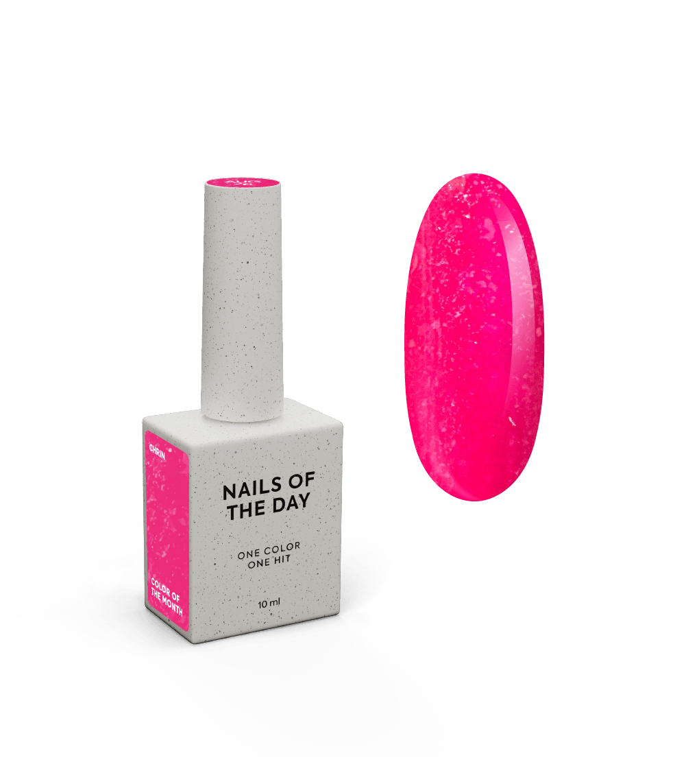 NOTD Color of the Month – profesionalių gelinių lakų kolekcija – Chrin, produkto vaizdas