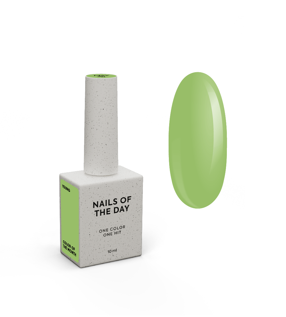 NOTD Color of the Month – profesionalių gelinių lakų kolekcija – Young, produkto vaizdas