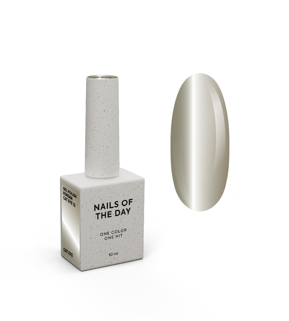 NOTD Korean Cat Eye – profesionalūs magnetiniai geliniai lakai – 12, produkto vaizdas