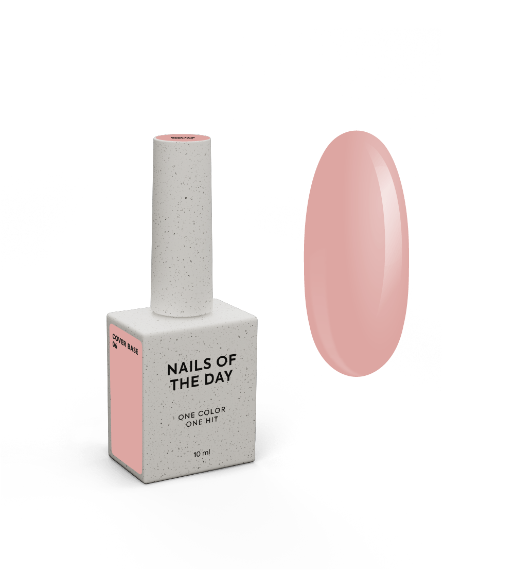 NOTD Cover Base – profesionali kamufliažinių bazių kolekcija – 06 · 10 ml, produkto vaizdas