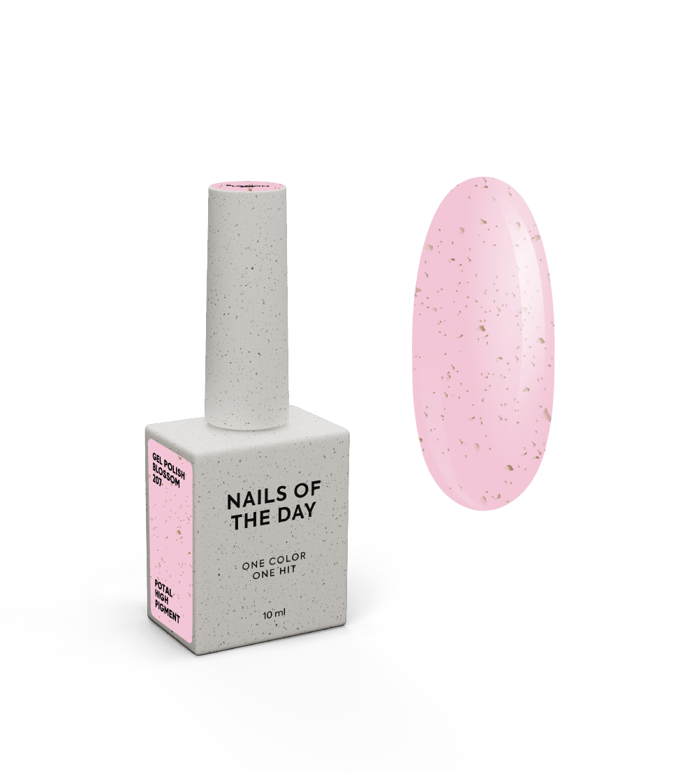 NOTD Spring – profesionalių gelinių lakų kolekcija – 207 – Blossom, produkto vaizdas