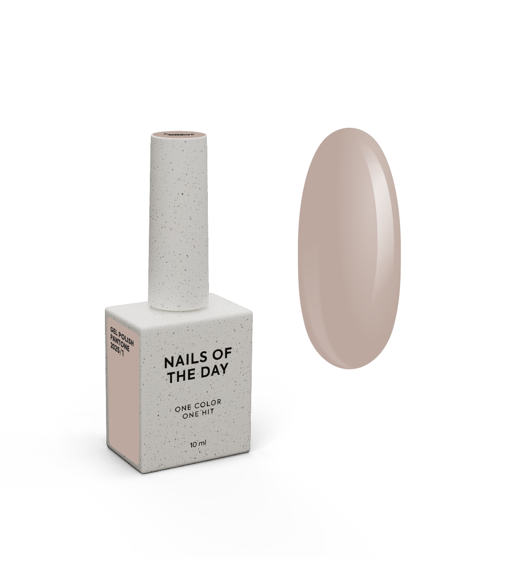 NOTD Pantone 2025 – profesionalių gelinių lakų kolekcija – 01, produkto vaizdas