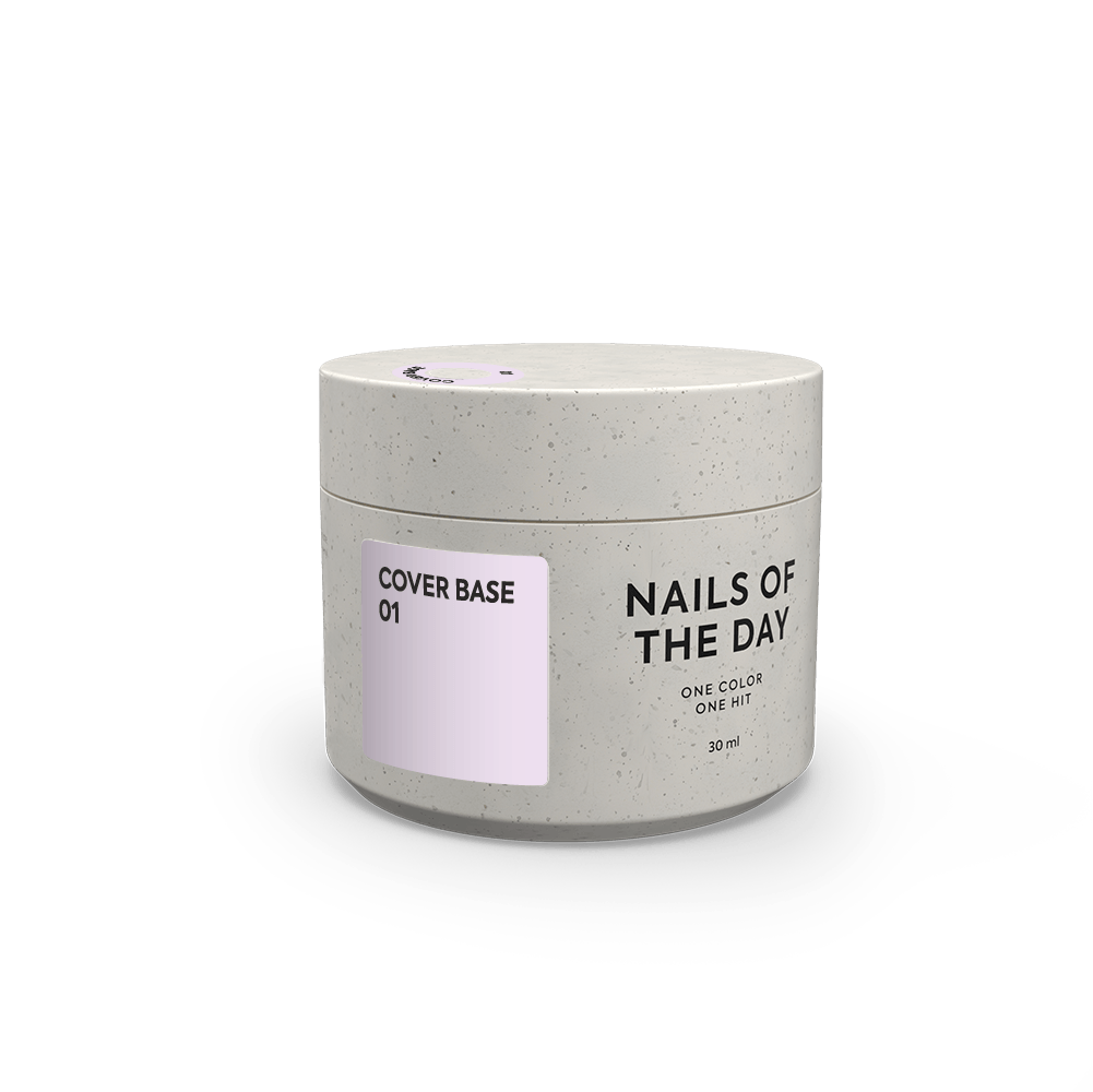 NOTD Cover Base – profesionali kamufliažinių bazių kolekcija – 01 · 30 ml, produkto vaizdas