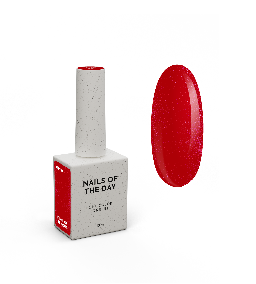 NOTD Color of the Month – profesionalių gelinių lakų kolekcija – Kalyna, produkto vaizdas